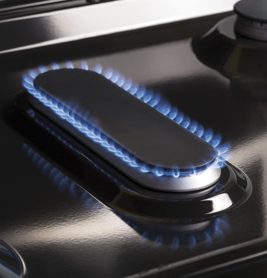 GE 30" Freestanding Gas Range With 5 Sealed Burners - Black