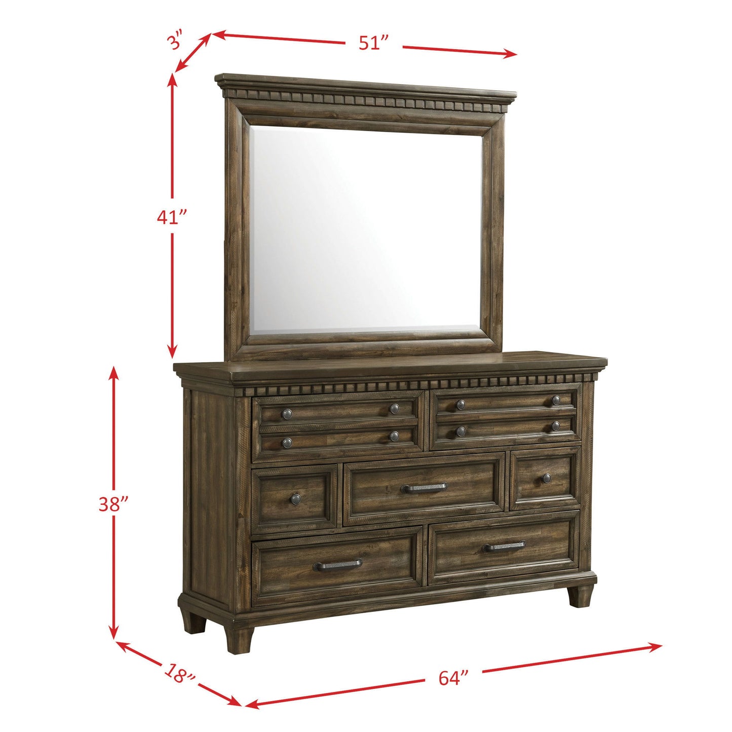 McCoy - Mirror - Charcoal