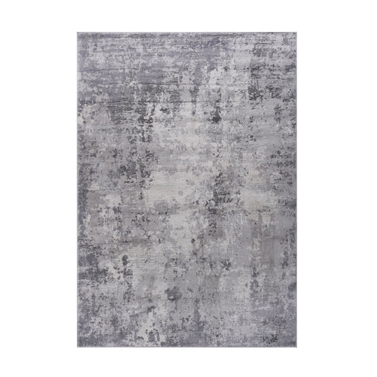 Marfi - 8' X 10' Abstract Area Rug - Light Gray