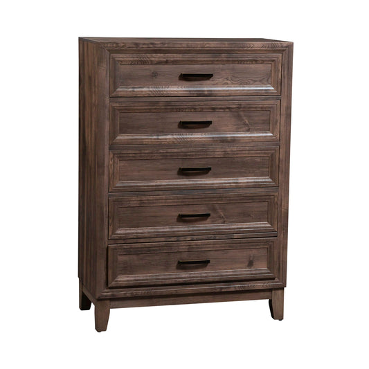 Ridgecrest - 5 Drawer Chest - Cobblestone