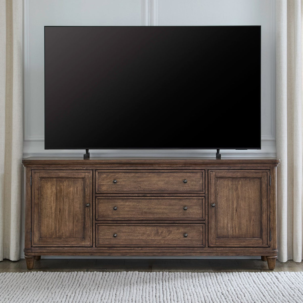 Harrison Heights - 76" TV Console - Sienna