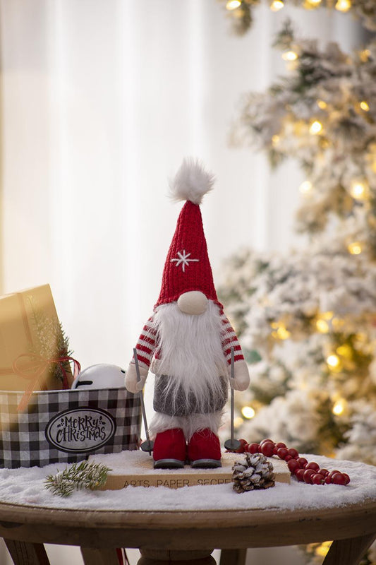 Christmas Gnomes Decorations, Christmas Table Home Ornaments For Holiday Party Gifts (Set of 2) - Multicolor