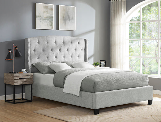 Eva Bed Frame - Dove Gray