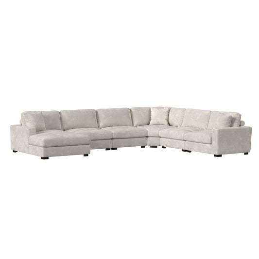 Arizona - Modular LHF Chaise With 1 Pillow 20" - Steno Beige