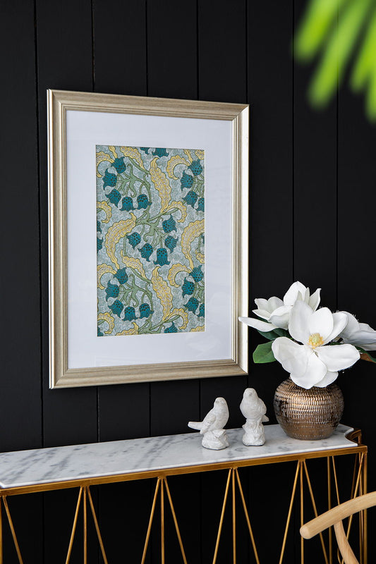 Flower Wall Art Prints, Floral Pictures Wall Decor For Living Room - Multicolor