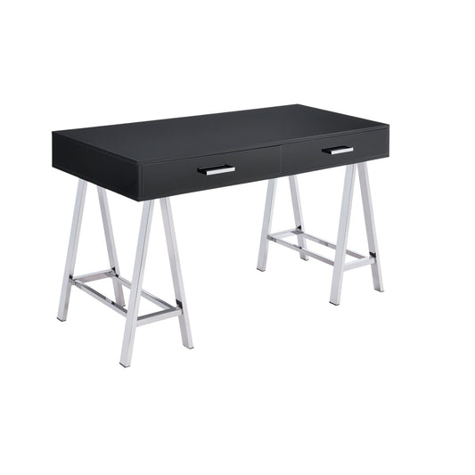 Coleen - High Gloss Writing Desk With USB
