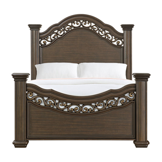 Brunswick - Queen / King Rails - Mahogany