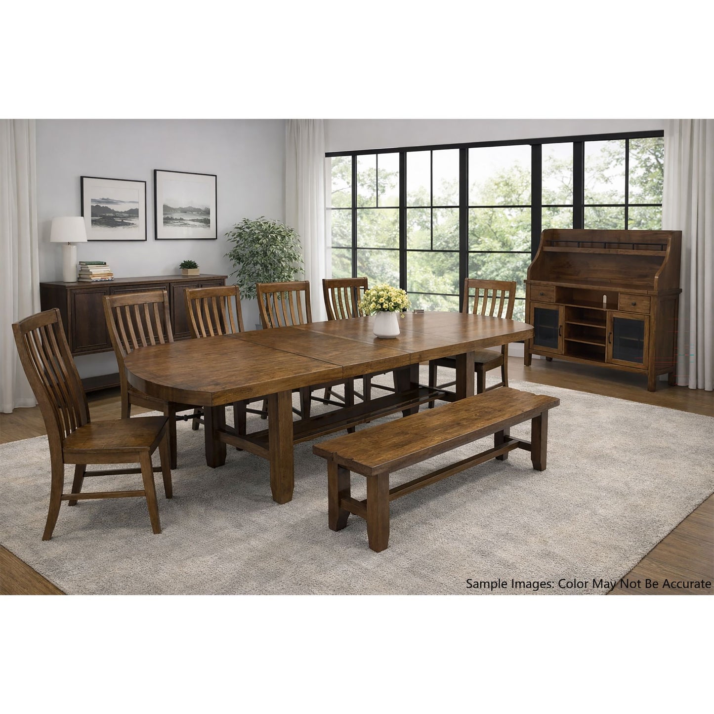 Gage - Hutch With Light - Chestnut