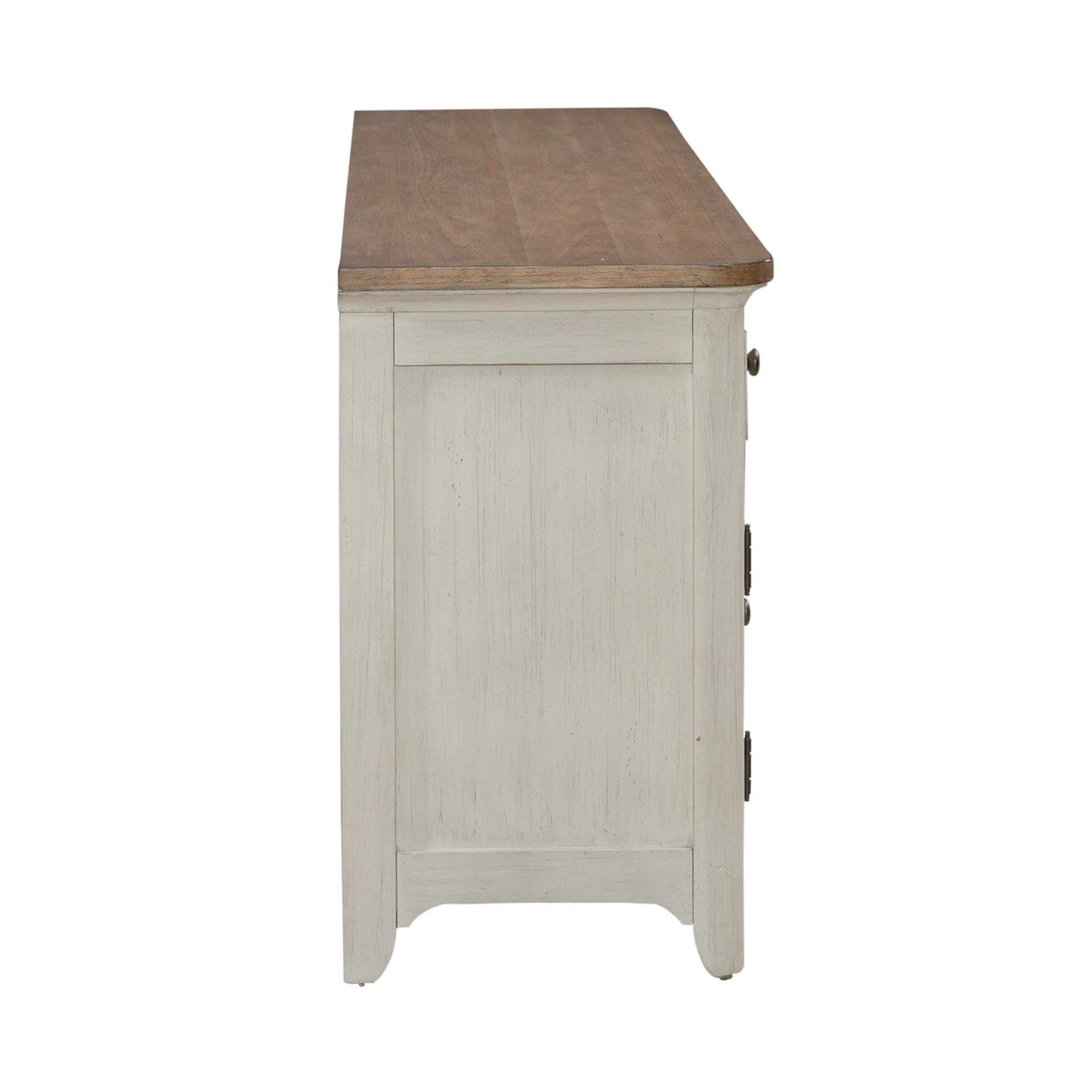 Fireplace TV Consoles - 80" Fireplace TV Console - Brown