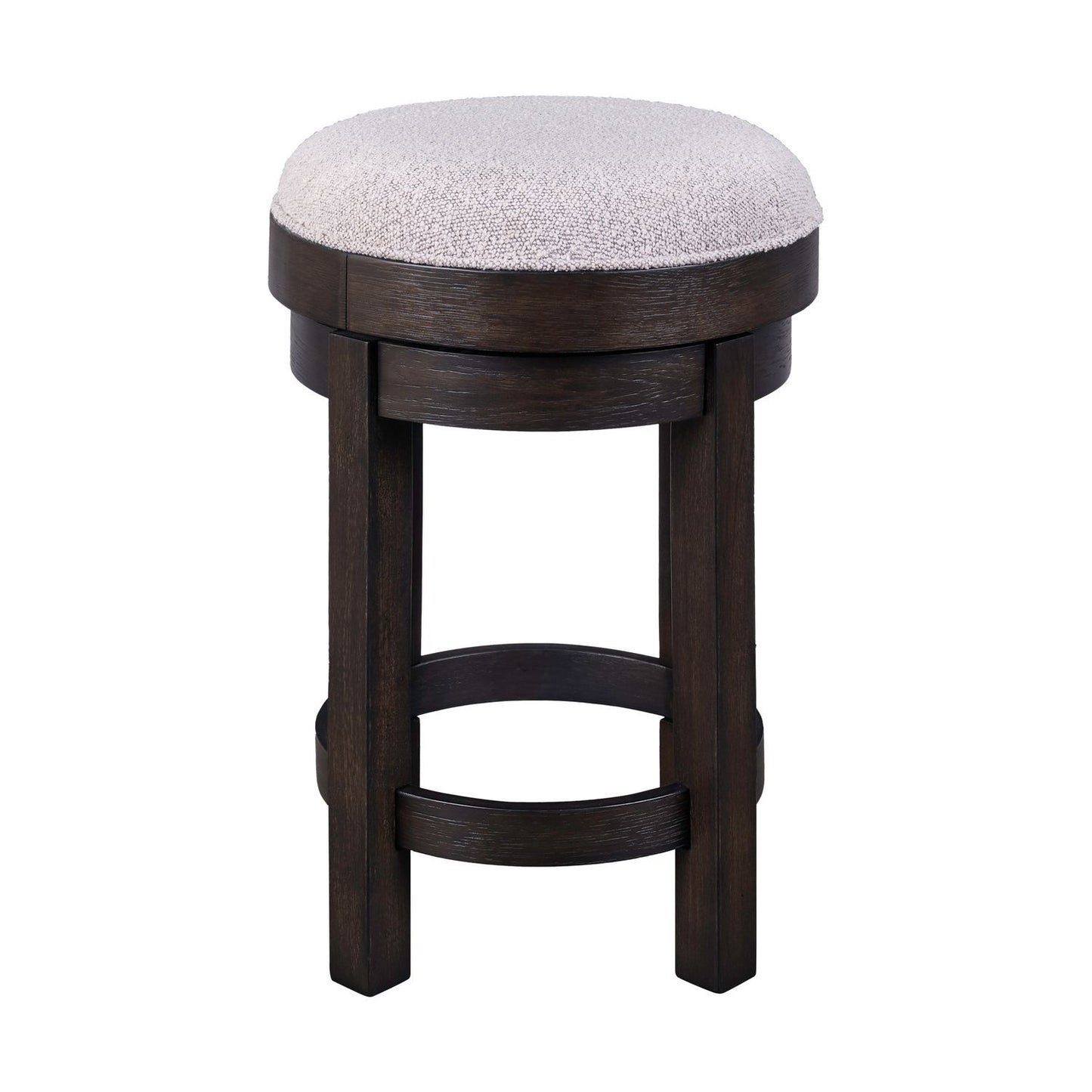 Weston - Upholstered Swivel Console Stool (RTA) - Brown