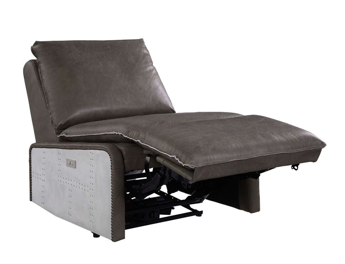 Metier - Power Motion Recliner - Gray