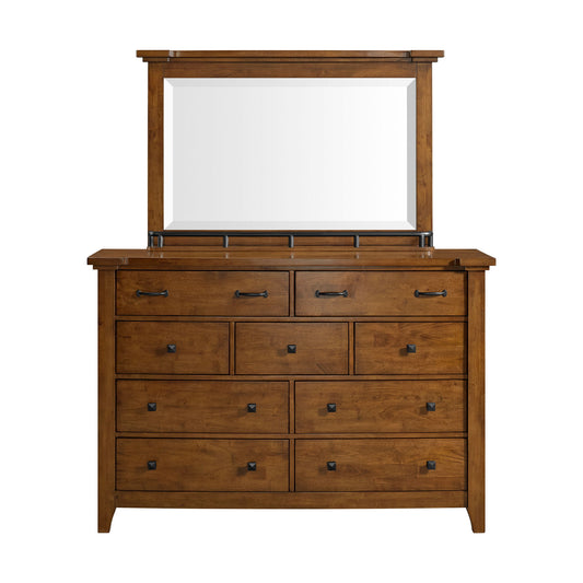 Gage - Mirror - Chestnut