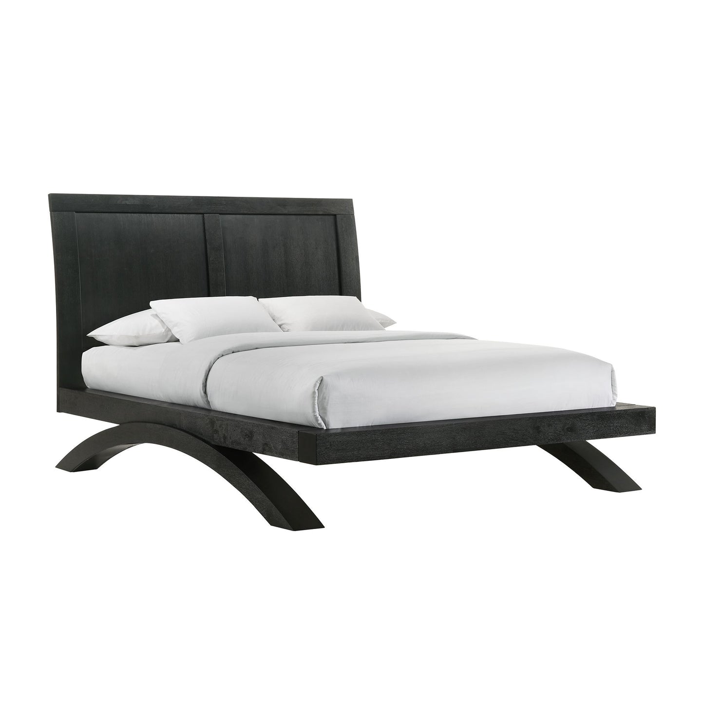Allan - Twin Footboard & Rails - Black