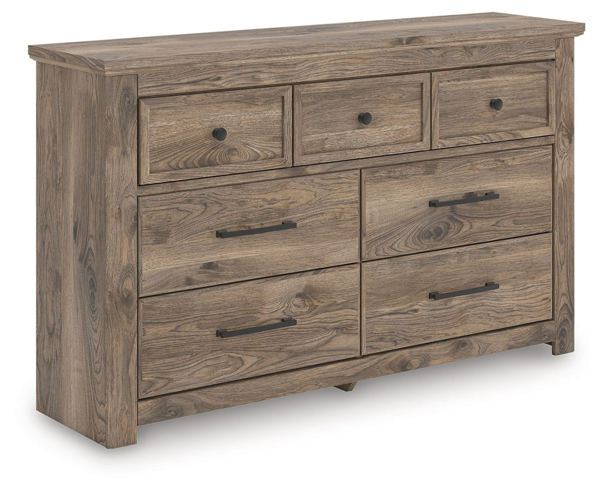 Rusticott - Panel Bedroom Set