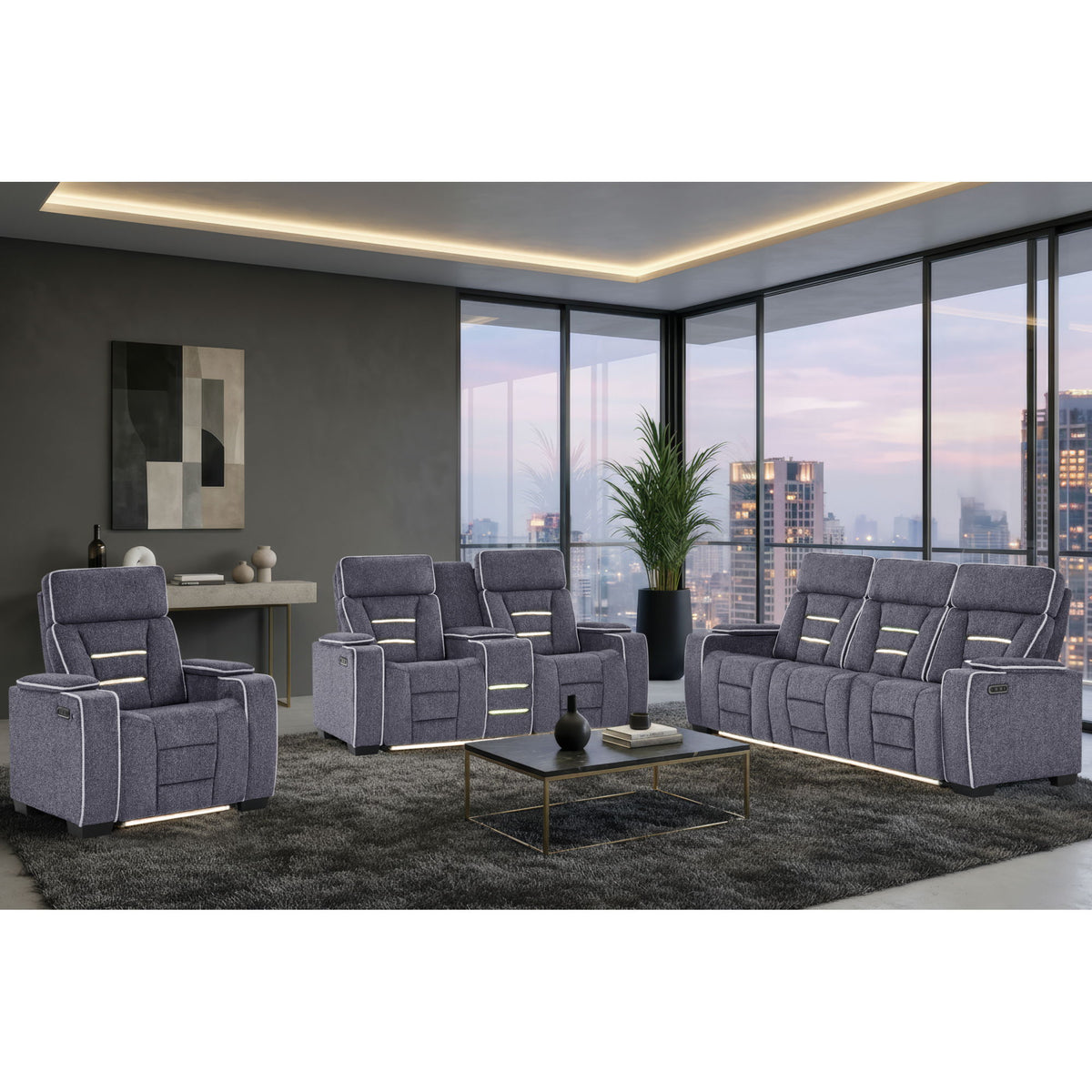Austin - Power Reclining Set