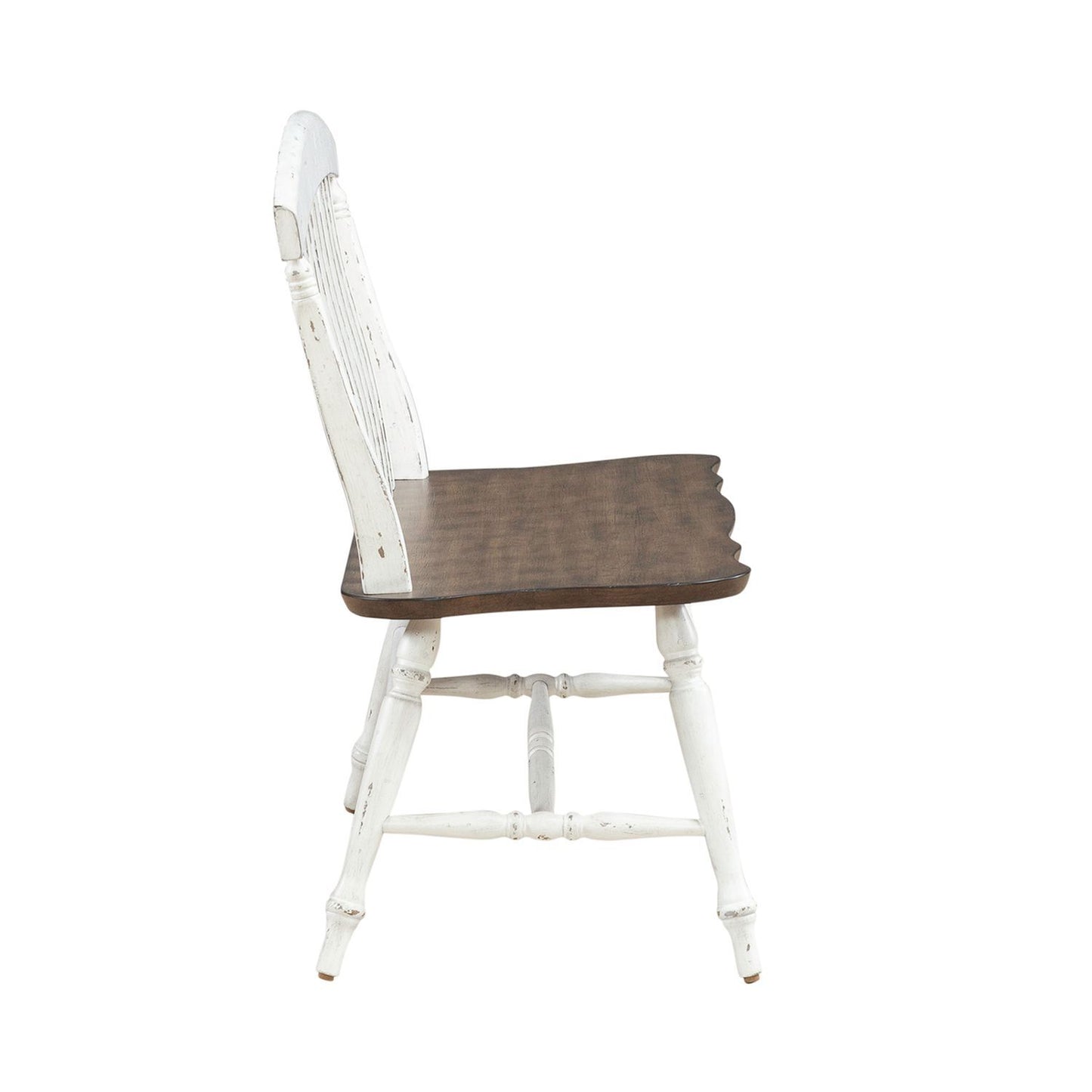 Al Fresco - Slat Back Bench (RTA) - White