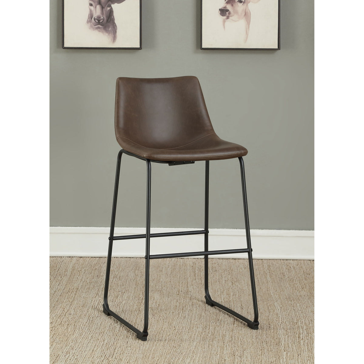 Armless Stools (Set of 2)