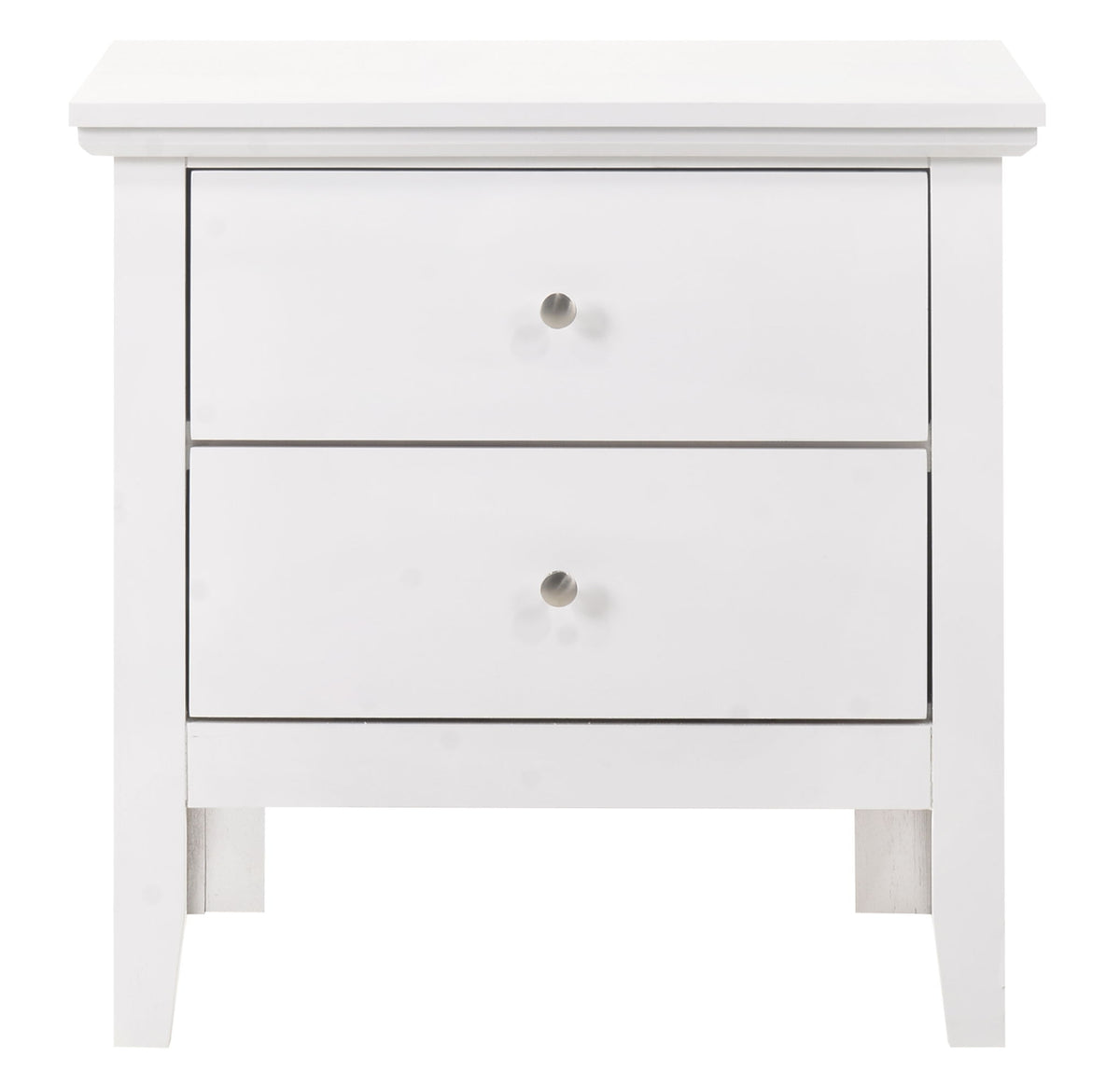 English Dovetailed Drawers Nightstand