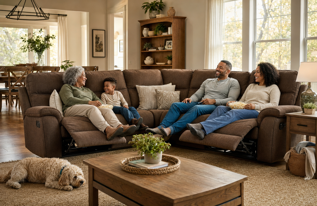 Best Reclining Sectionals for Families in South Georgia