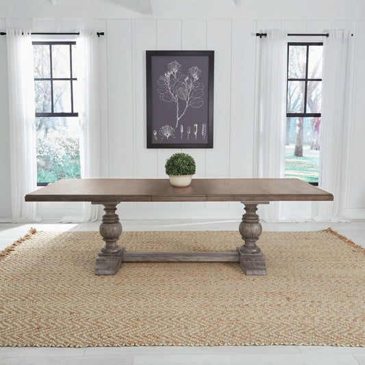 River Place - Trestle Table - Gray
