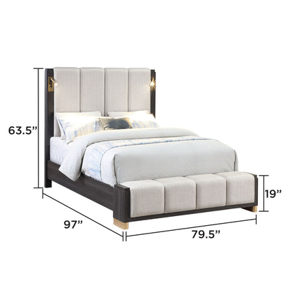 Clifton - Bedroom Set With Upholstered Headboard