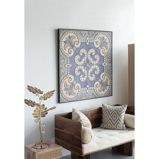 Large Wall Art Panel, Square Wall Decor For Living Room Dining Room Office - Multicolor