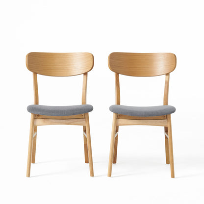 Brilliantine - Dining Chair With Cushion And Wood Frame (Set of 2)
