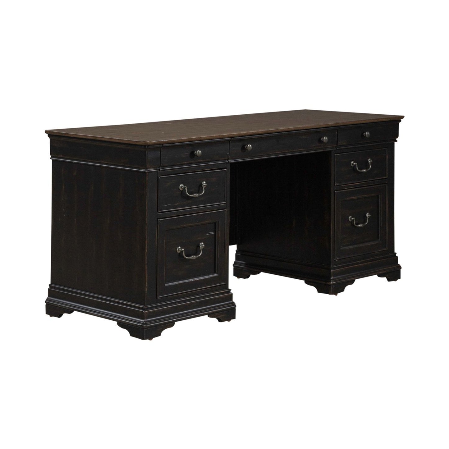 Meritage - Jr Executive Credenza - Black