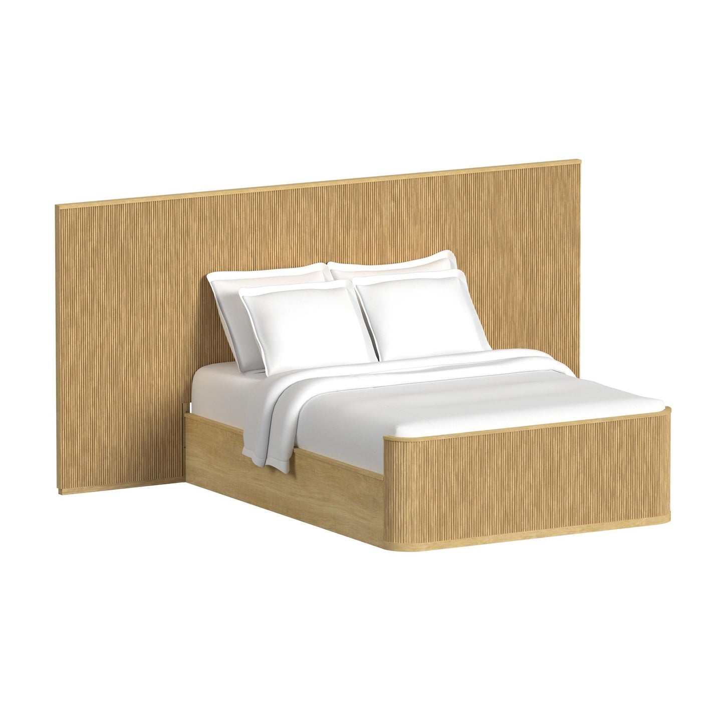 Sylvie - Wall Bed Queen/King Rails - Natural