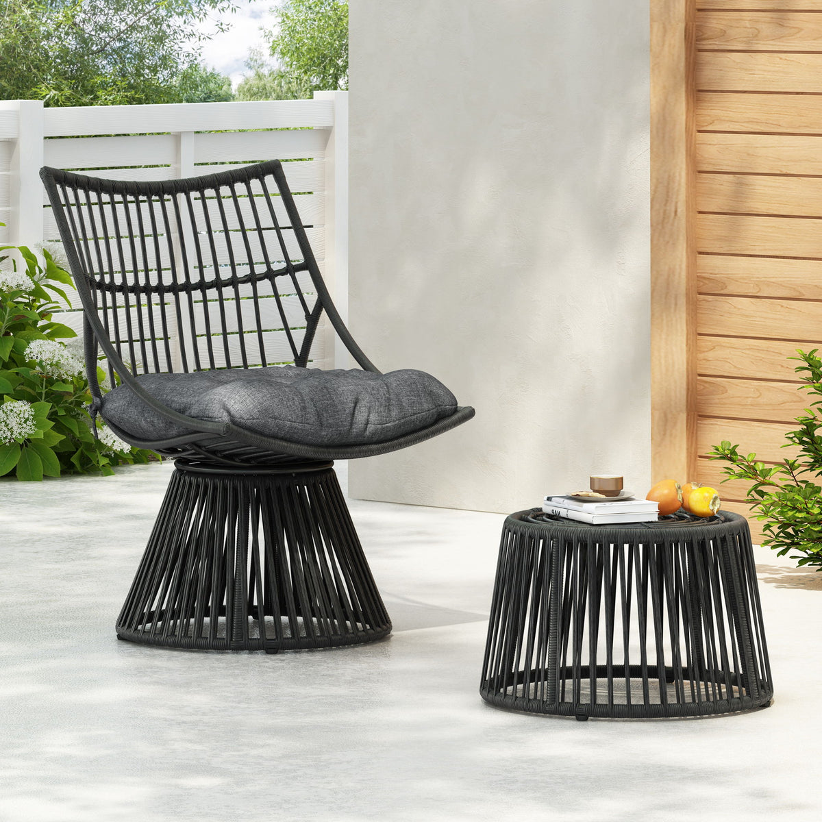 Elaine - Chair & Side Table