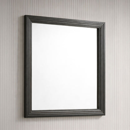 Colorado - Square Mirror (Dresser Not Included) - Charcoal