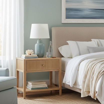Finley - 1 Drawer Storage Nightstand
