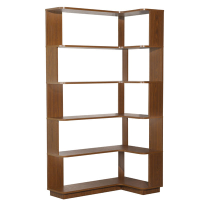L-Shaped Design Corner Bookshelf