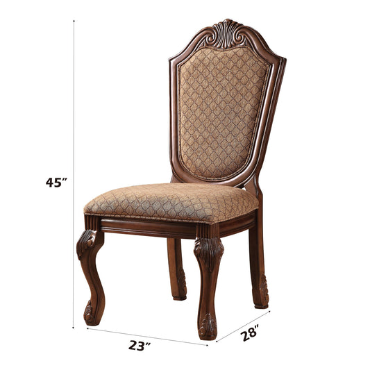 Chateau De Ville - Side Chair (Set of 2) - Brown / Cherry