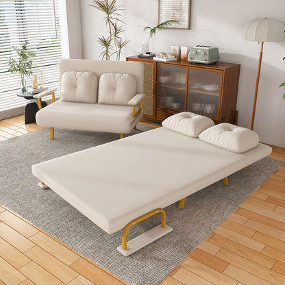 5 In 1 Convertible Sofa Bed For 2 With Adjustable Backrest