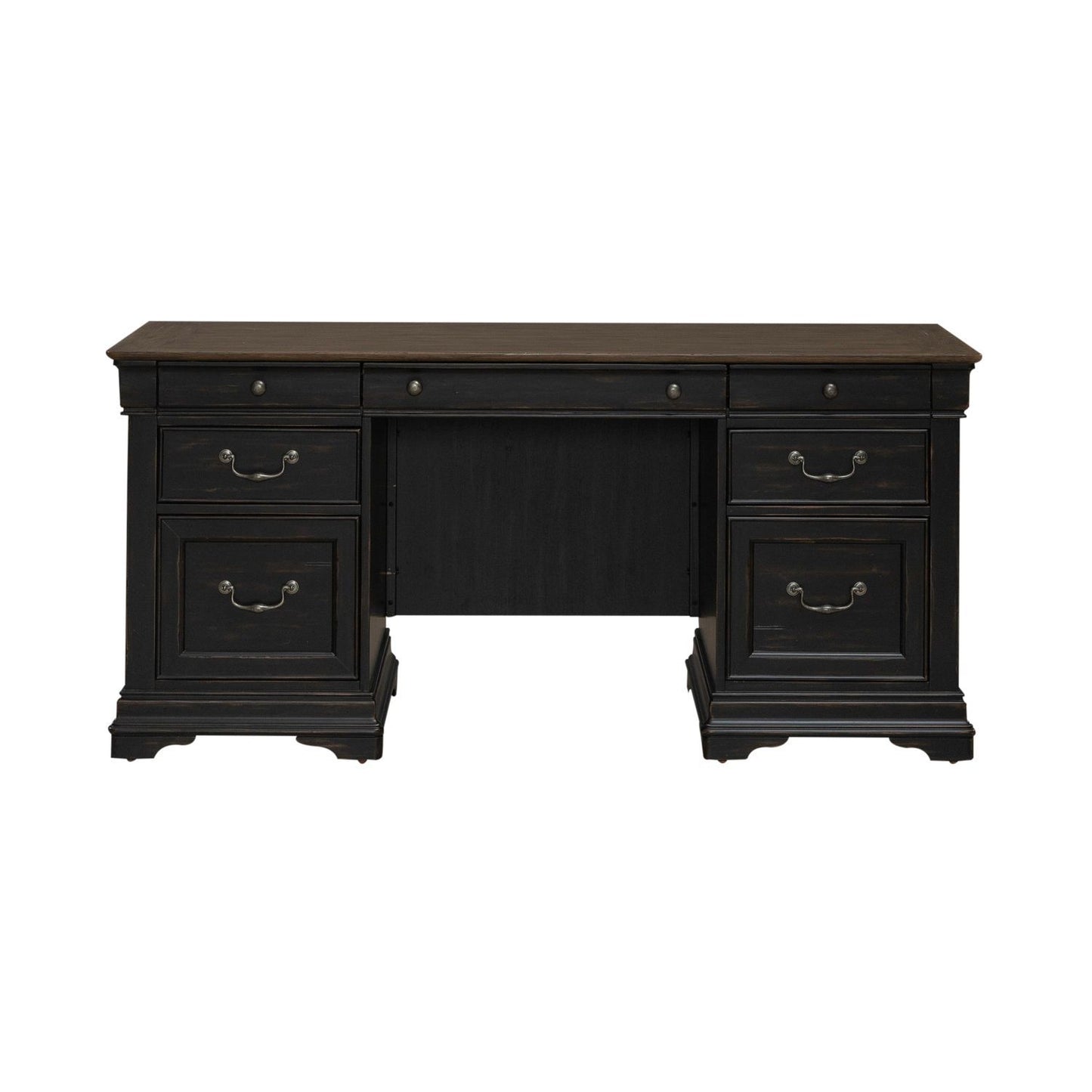 Meritage - Jr Executive Credenza - Black