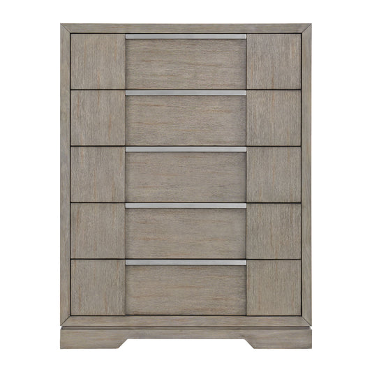 Kelis - 5 Drawer Chest - Gray