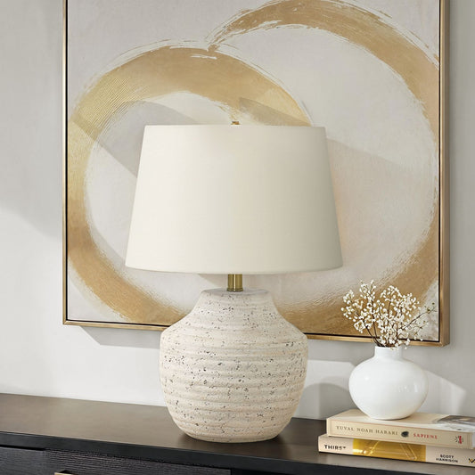 Modern Lighting, Table Lamp, Concrete - Cream