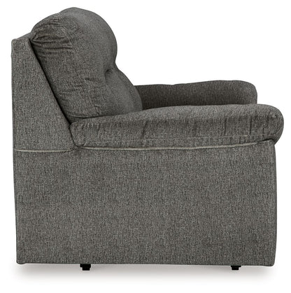 Bindura - Glider Loveseat - Mineral