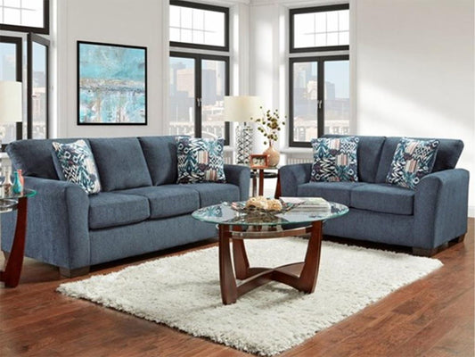 Affordable Allure - Sofa - Navy