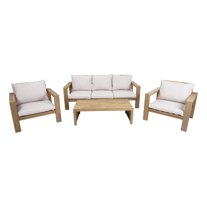 4 Piece Patio Sofa Set