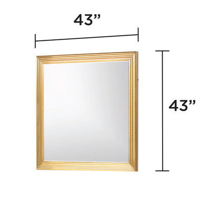 Obsession - Square Mirror - White