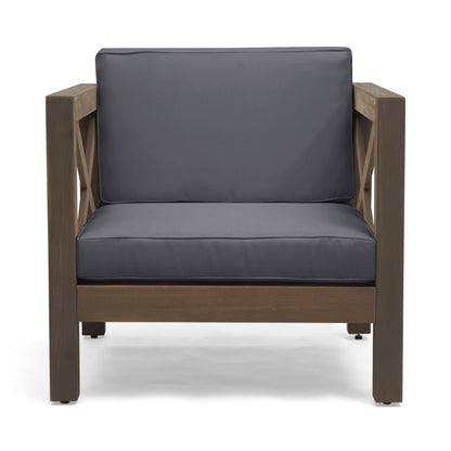 Brava - Mid - Century Modern Club Chair With Water Resistant Cushions