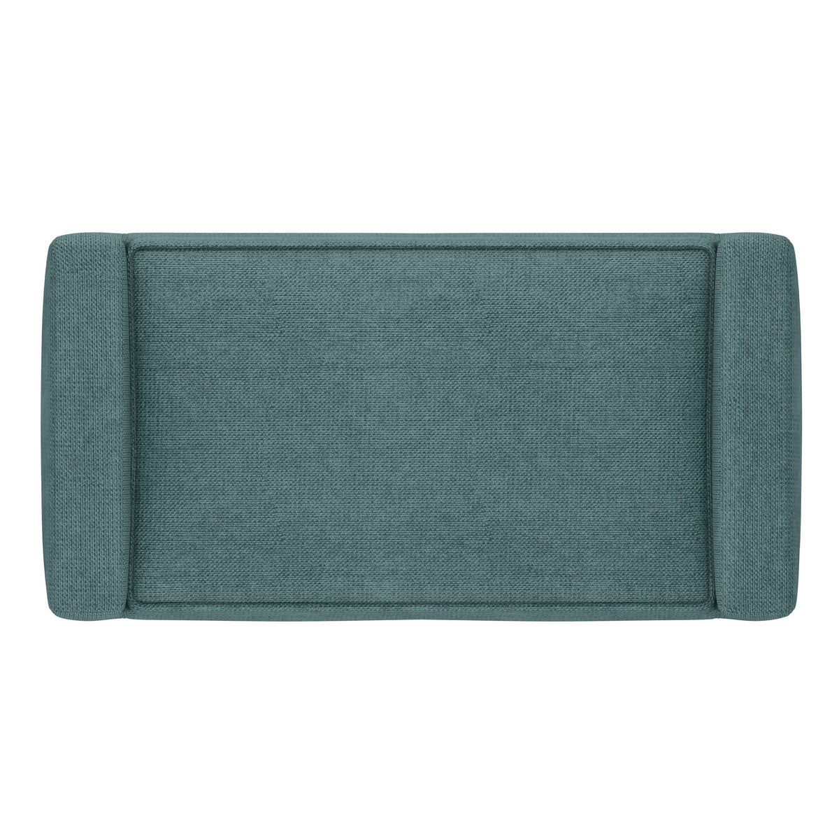 Scott - Small Ottoman Bench - Smoky Teal