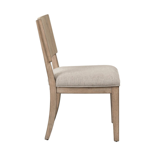 Proximity Place - Panel Back Side Chair (RTA) - Brown