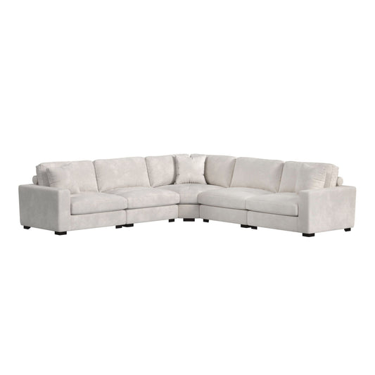 Arizona - Modular Wedge With 1 Pillow 20" - Steno Beige