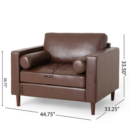 Sophisticated Club Chair With Relaxing Comfor