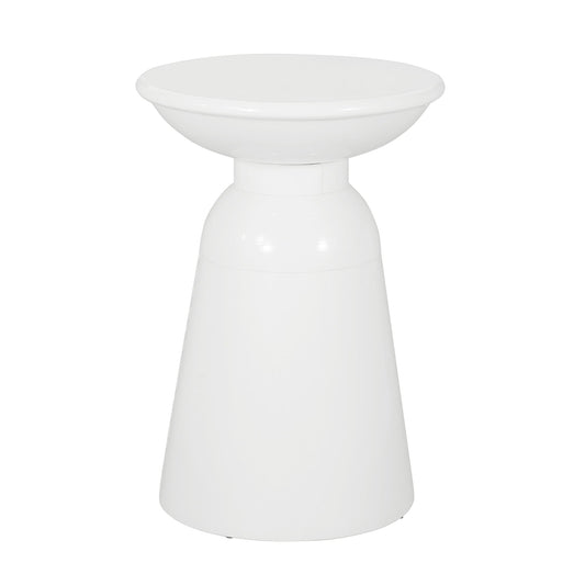 Outdoor Modern Metal End Large Table