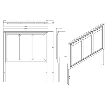 Melissa - 5 Piece Storage Bedroom Set With Padded Headboard