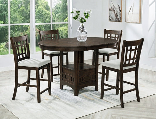 Hartwell Cntr Height Dining Brown